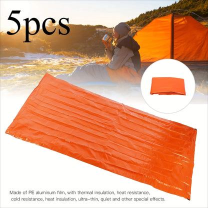 Emergency Waterproof Sleeping Bag – Compact Reusable Thermal Blanket