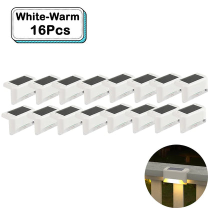 Solar LED Garden Lights – Waterproof IP65 Step & Deck Lights