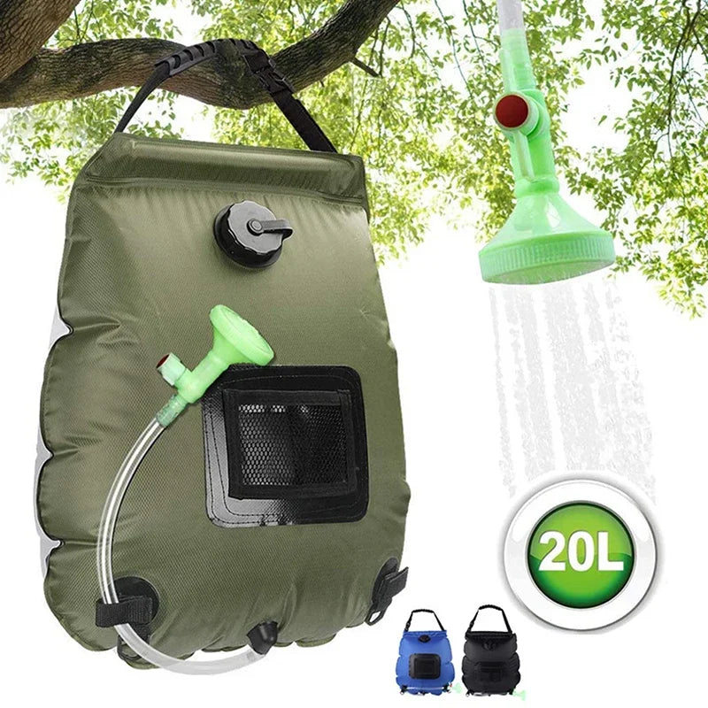 Solar Outdoor Shower Bag with On/Off Switch