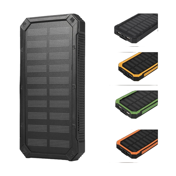 20000mAh Solar Power Bank Case – DIY Dual USB Charger