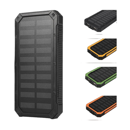 20000mAh Solar Power Bank Case – DIY Dual USB Charger