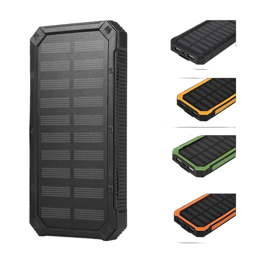 20000mAh Solar Power Bank Case – DIY Dual USB Charger