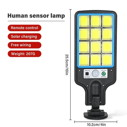 Solar LED Motion Sensor Wall Lamp – Remote & 3 Modes