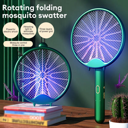 USB Bug Zapper & 3000V Mosquito Swatter