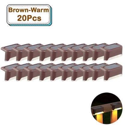Solar LED Garden Lights – Waterproof IP65 Step & Deck Lights