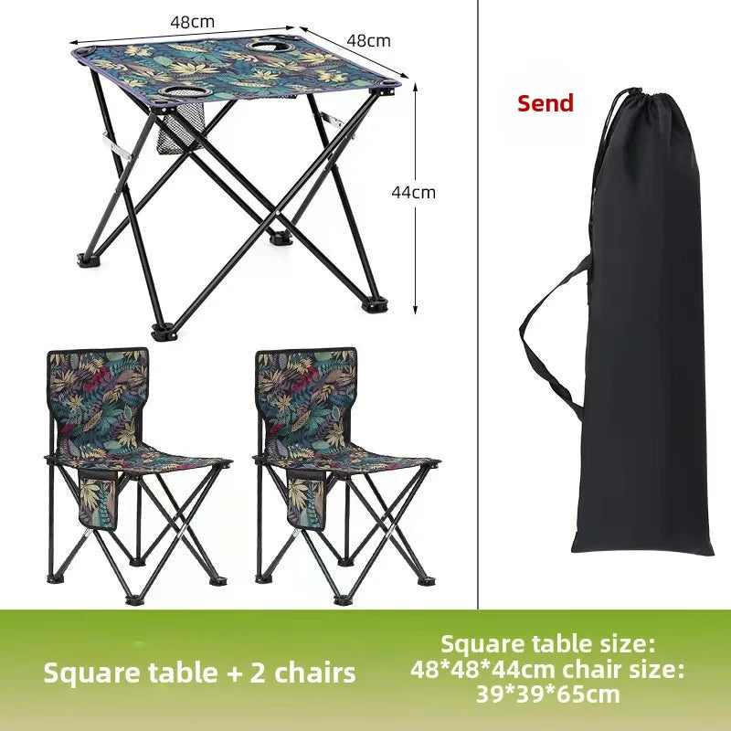 Portable Foldable Camping Chair | Outdoor Travel & Fishing Seat