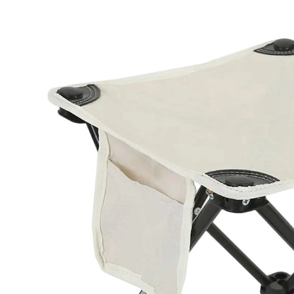 Camping Stool with Storage Bag & Recliner Foot Rest Chair