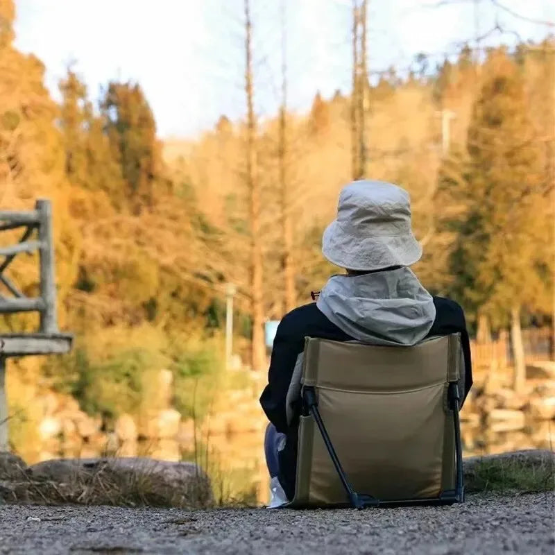 Lightweight Folding Camping Chair | Portable Comfortable Outdoor Seat