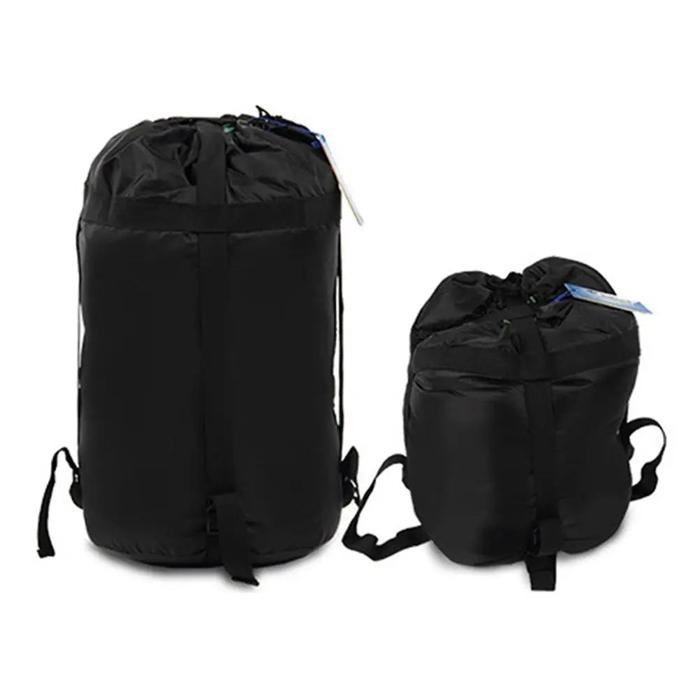 Black Sleeping Bag Compression Sack Waterproof Outdoor Gear Bag