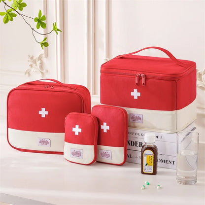 First Aid Kit Bag | Large Portable Medical Storage Pouch