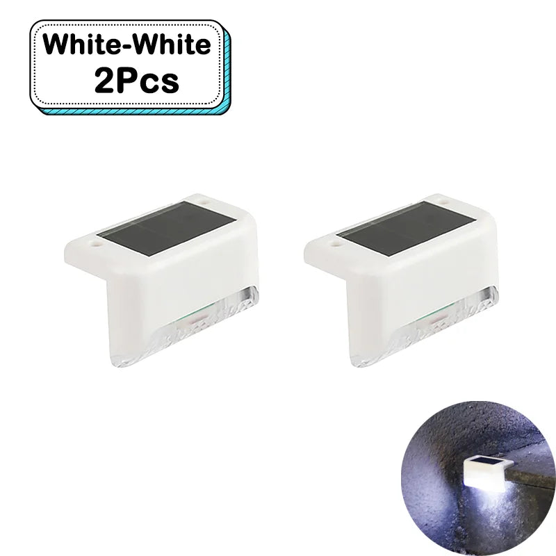 Solar LED Garden Lights – Waterproof IP65 Step & Deck Lights