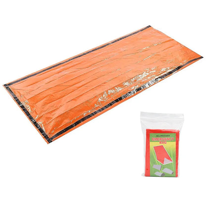 Emergency Mylar Sleeping Bag – Waterproof Thermal Blanket for Camping