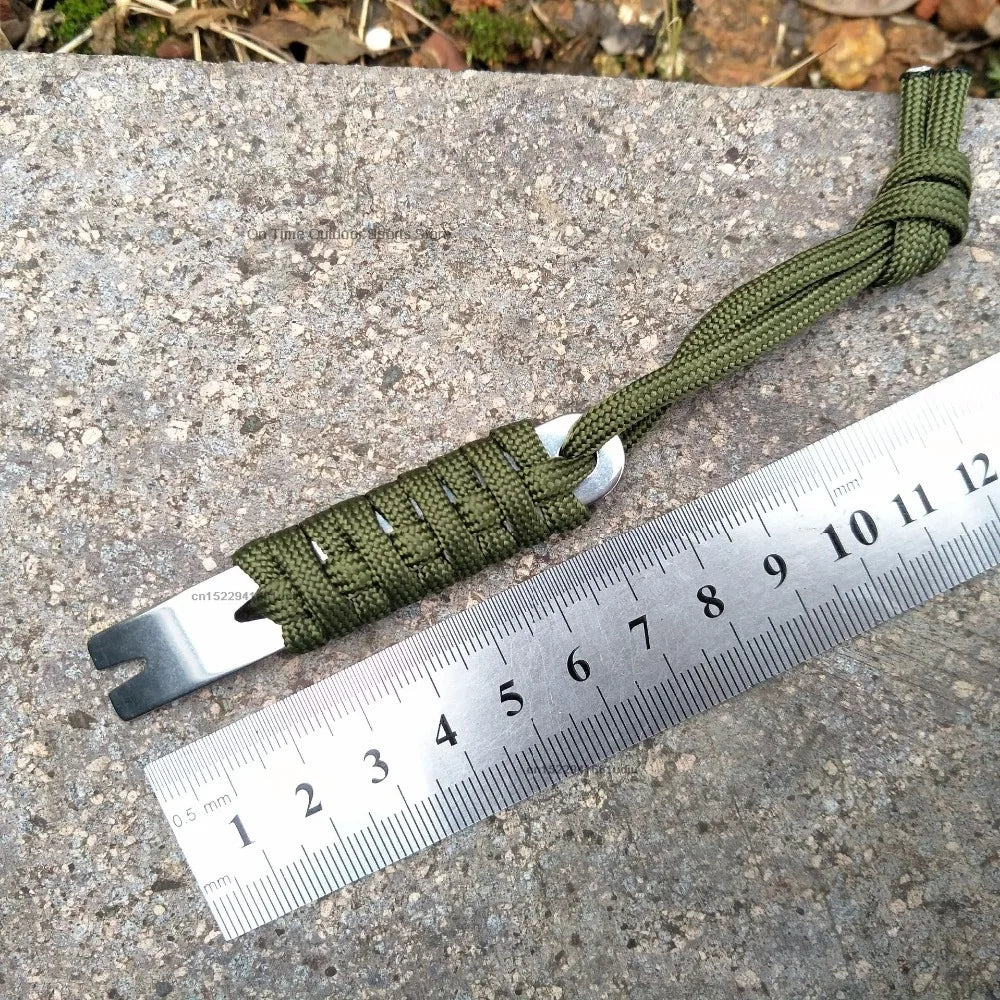 Stainless Steel Mini Crowbar | Multipurpose EDC Pry Bar Tool