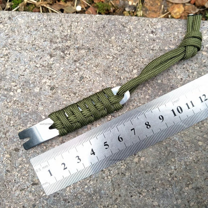 Stainless Steel Mini Crowbar | Multipurpose EDC Pry Bar Tool
