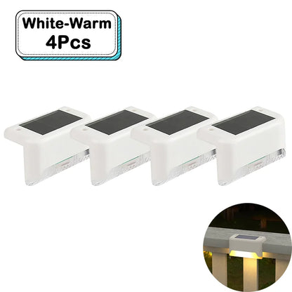 Solar LED Garden Lights – Waterproof IP65 Step & Deck Lights