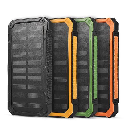 20000mAh Solar Power Bank – Dual USB & Waterproof