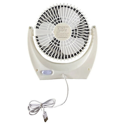 Vibmory Solar Panel Portable Fan – USB & Solar Powered