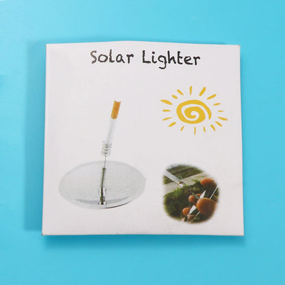 Solar Lighter Portable Waterproof Windproof Fire Starter