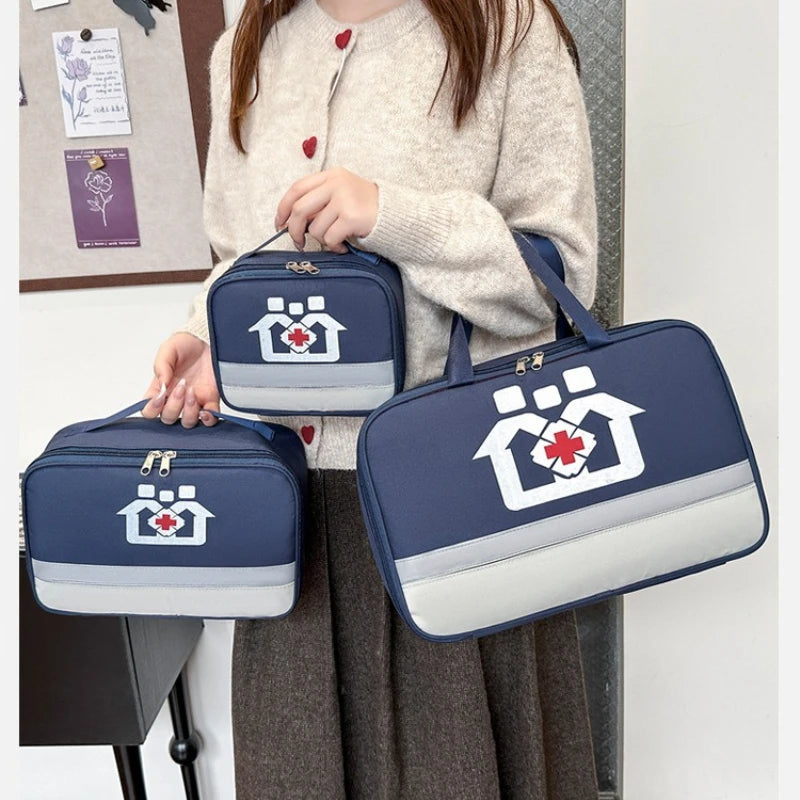 Portable Medication Storage Bag | Travel & Camping First Aid Organizer
