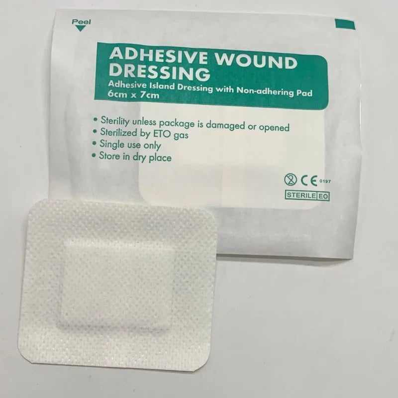 Breathable Self-Adhesive Wound Dressing Bandages 6x10cm