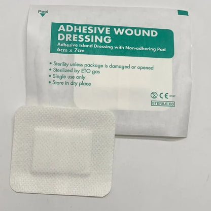 Breathable Self-Adhesive Wound Dressing Bandages 6x10cm