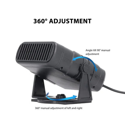 Solar Car Heater & Windshield Defroster – Portable Winter Heater