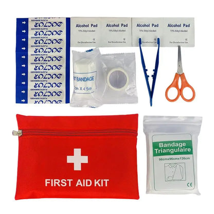Tactical First Aid Kit | Car, Camping & Outdoor Medical Bag