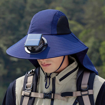 Solar Fan Hat – USB & Solar Powered Cooling Hat