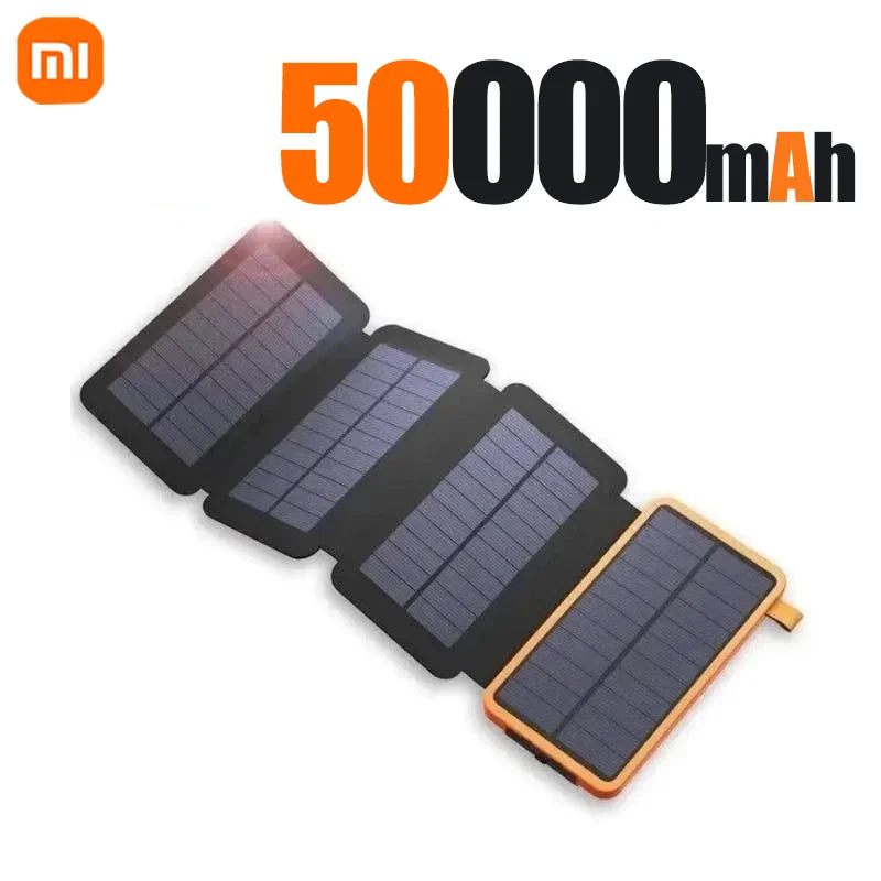 Xiaomi Solar Power Bank – Waterproof, Foldable, USB Charger | Vibmory