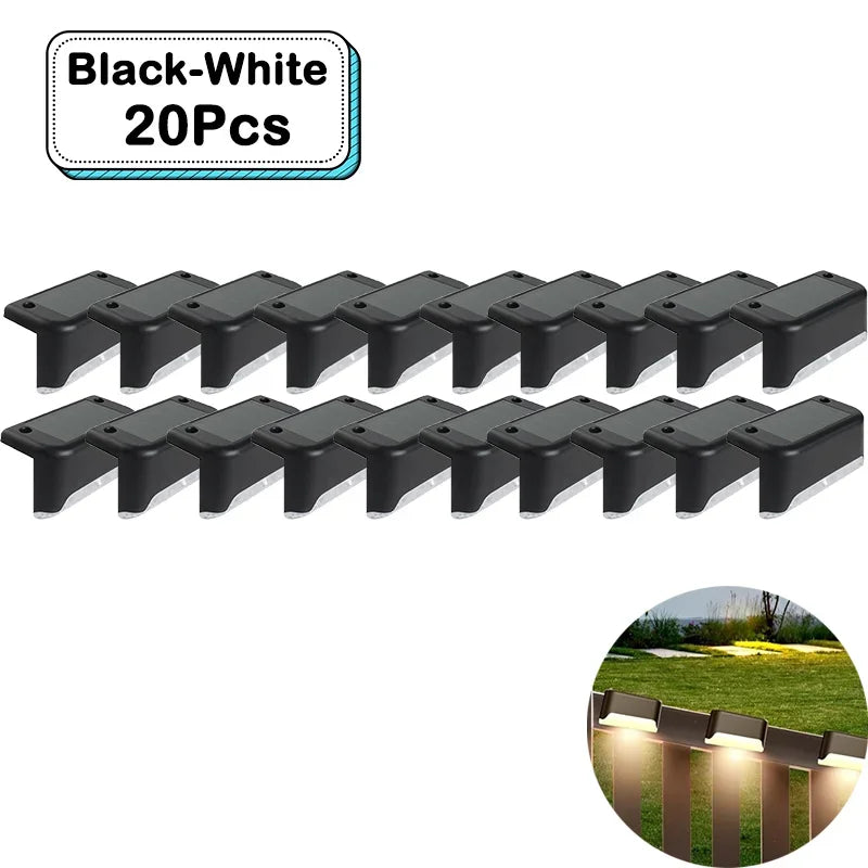 Solar LED Garden Lights – Waterproof IP65 Step & Deck Lights
