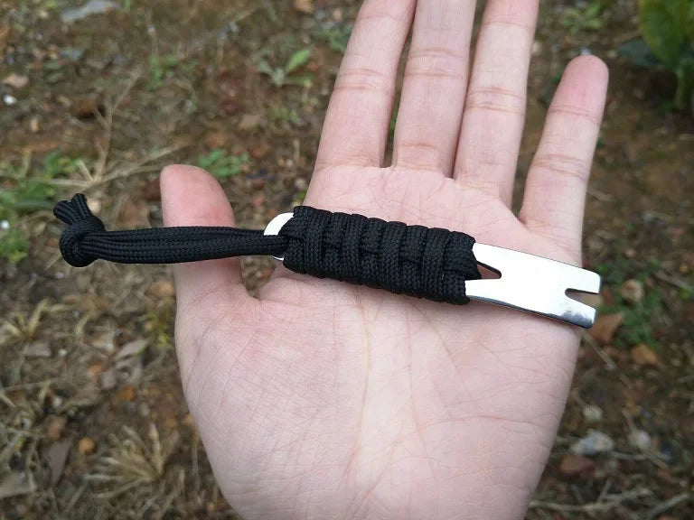 Stainless Steel Mini Crowbar | Multipurpose EDC Pry Bar Tool