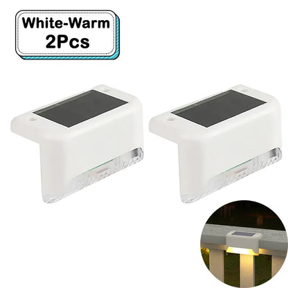 Solar LED Garden Lights – Waterproof IP65 Step & Deck Lights