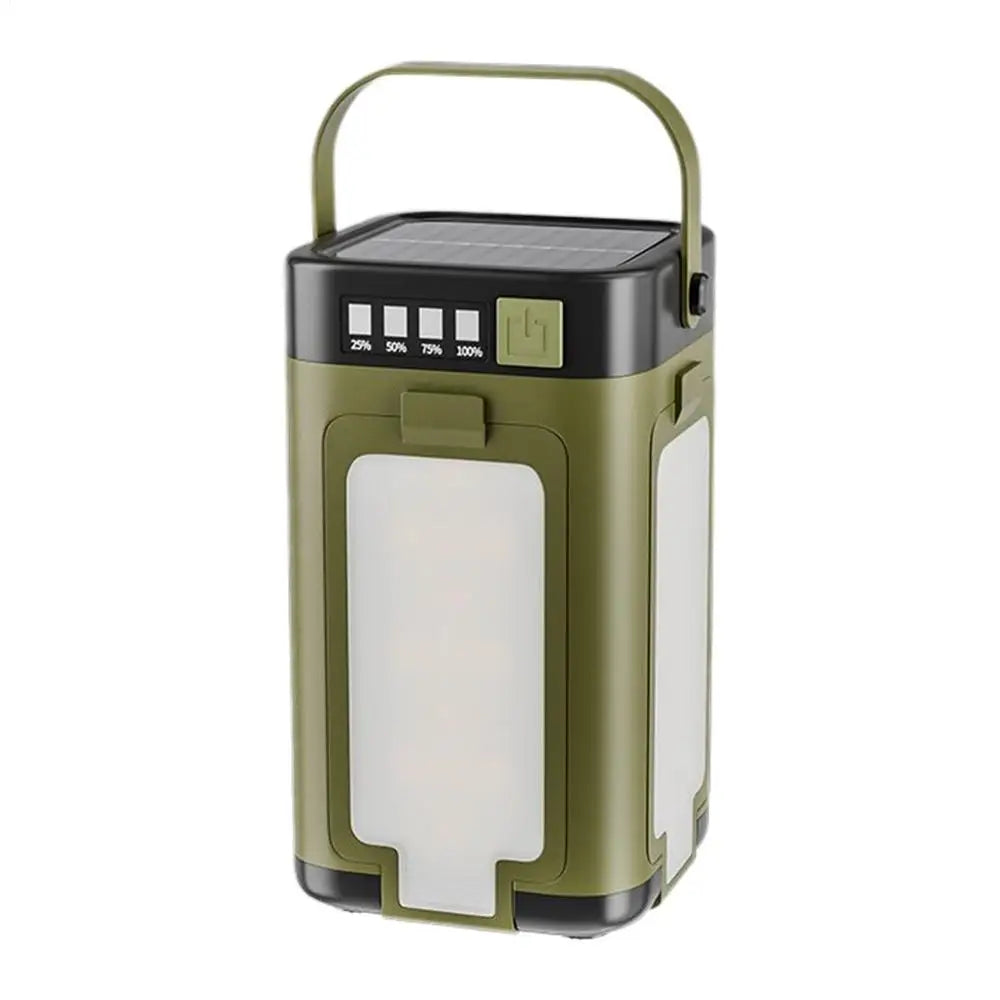 Foldable Solar Camping Light & Power Bank