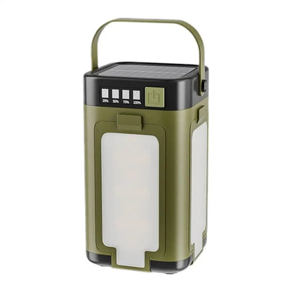 Foldable Solar Camping Light & Power Bank