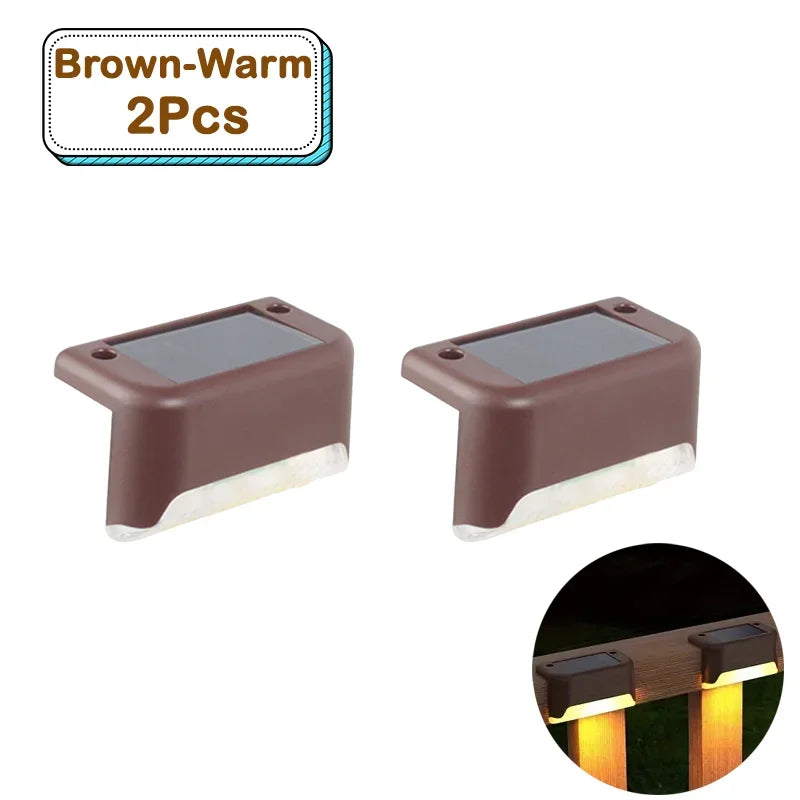Solar LED Garden Lights – Waterproof IP65 Step & Deck Lights