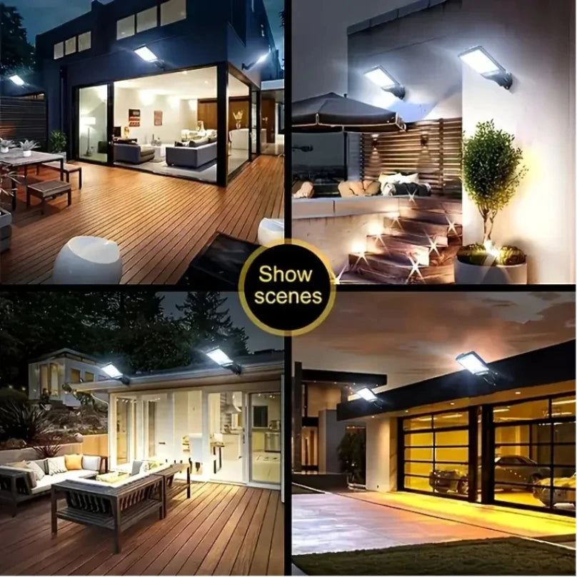 Solar LED Wall Light – Motion Sensor Waterproof Outdoor