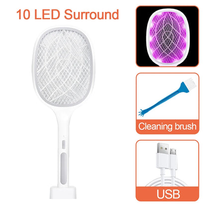 USB Mosquito Killer Lamp & 3000V Fly Swatter