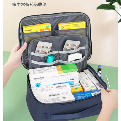 Portable Medication Storage Bag | Travel & Camping First Aid Organizer