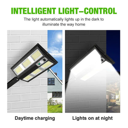 210 Solar LED Wall Light – Motion Sensor & Waterproof