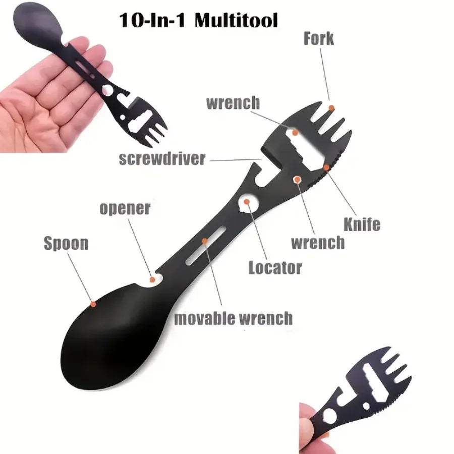Fork & Spoon Camping Set | Lightweight Outdoor Utensils