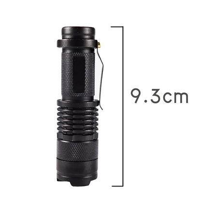 Portable Mini Zoom Flashlight | Adjustable Camping Light