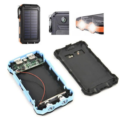 DIY Solar Power Bank Case – Dual USB Charger | Vibmory