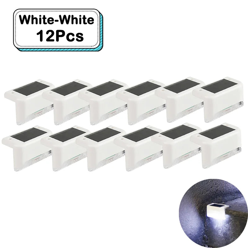 Solar LED Garden Lights – Waterproof IP65 Step & Deck Lights