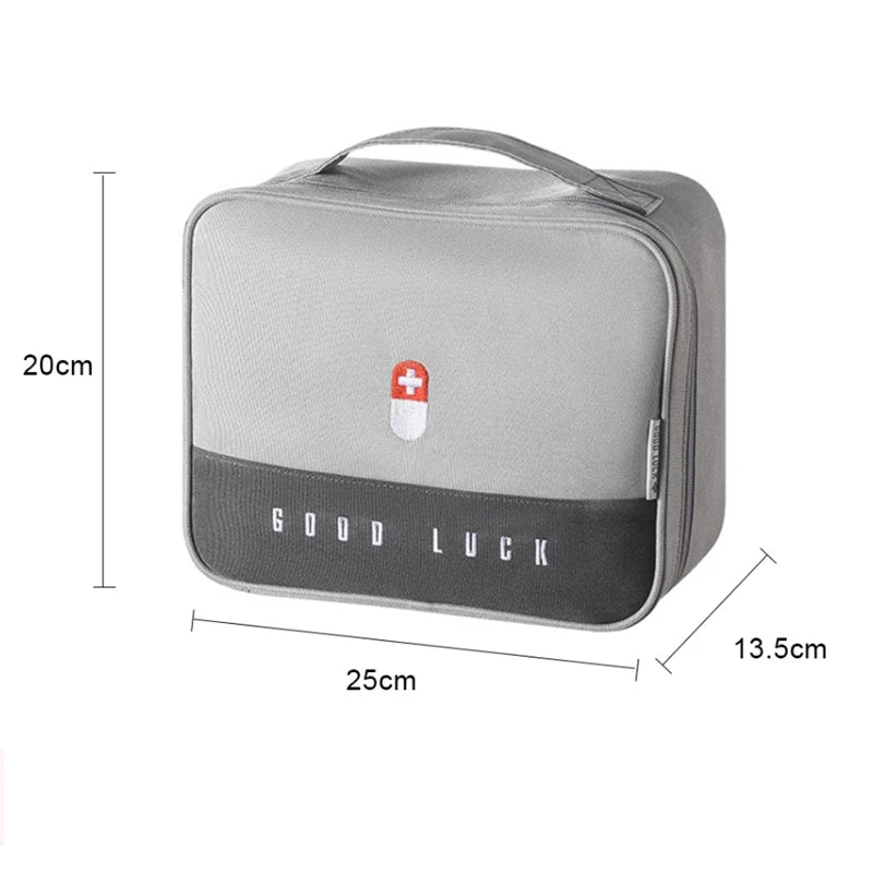 Portable Multifunctional First Aid Kit Bag | Hiking & Travel Medical Organizer