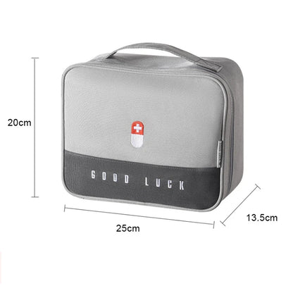 Portable Multifunctional First Aid Kit Bag | Hiking & Travel Medical Organizer