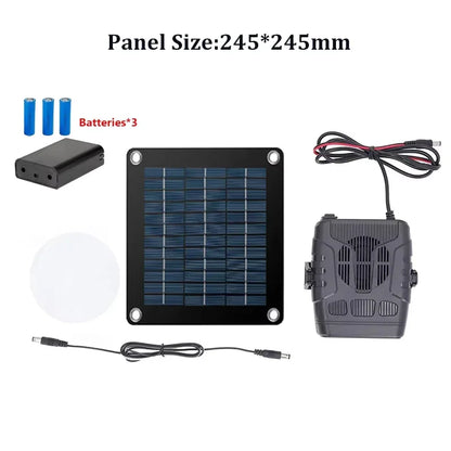 Solar Car Heater & Windshield Defroster – Portable Winter Heater