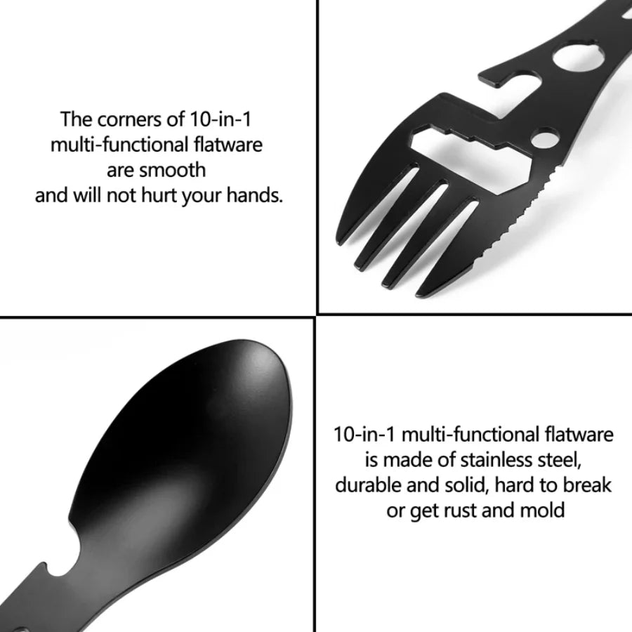 Fork & Spoon Camping Set | Lightweight Outdoor Utensils