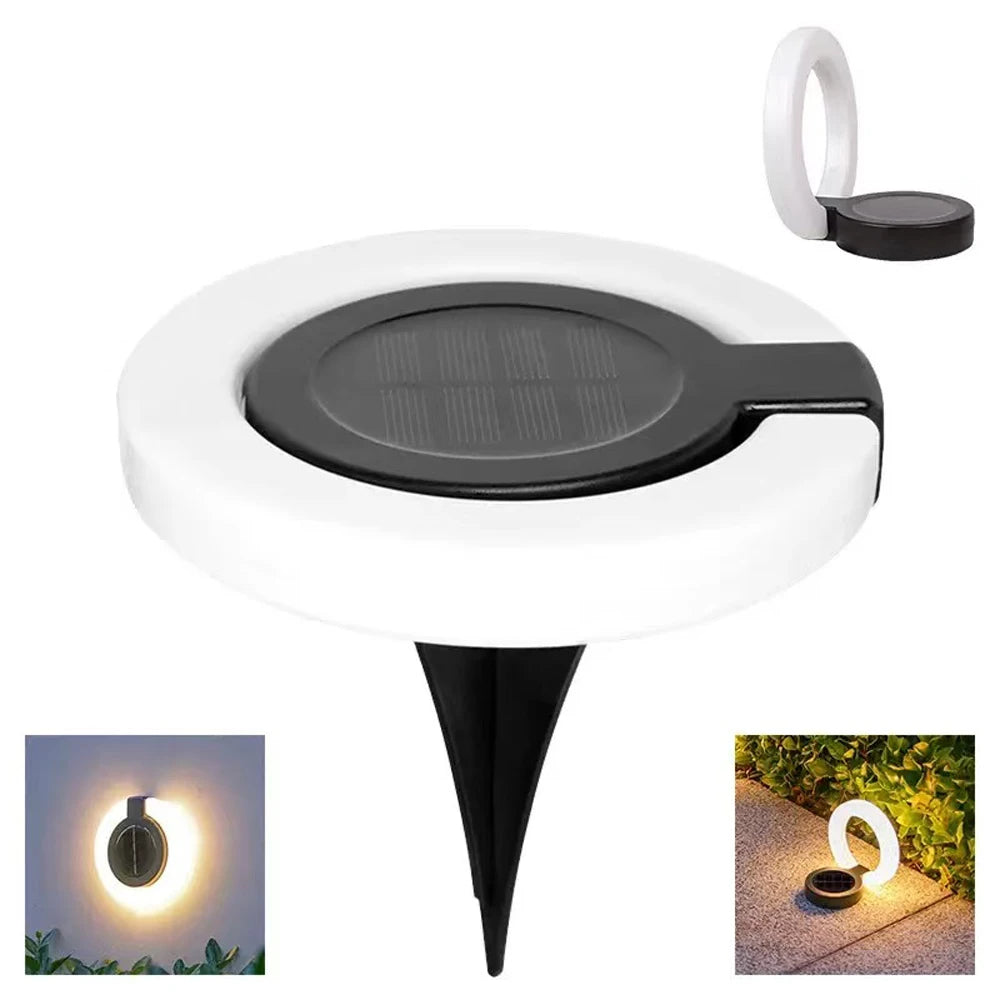 Waterproof Solar LED Garden Light – Foldable & Decorative