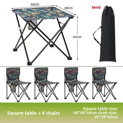 Portable Foldable Camping Chair | Outdoor Travel & Fishing Seat
