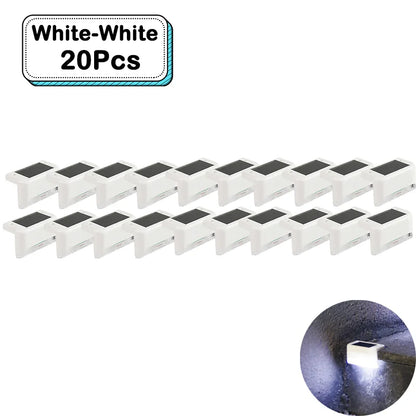 Solar LED Garden Lights – Waterproof IP65 Step & Deck Lights